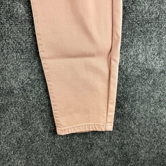 Buffalo Jeans Womens 6 Aubrey Mid Rise Stretch Super Soft Ankle Grazer Pink - Picture 3 of 8